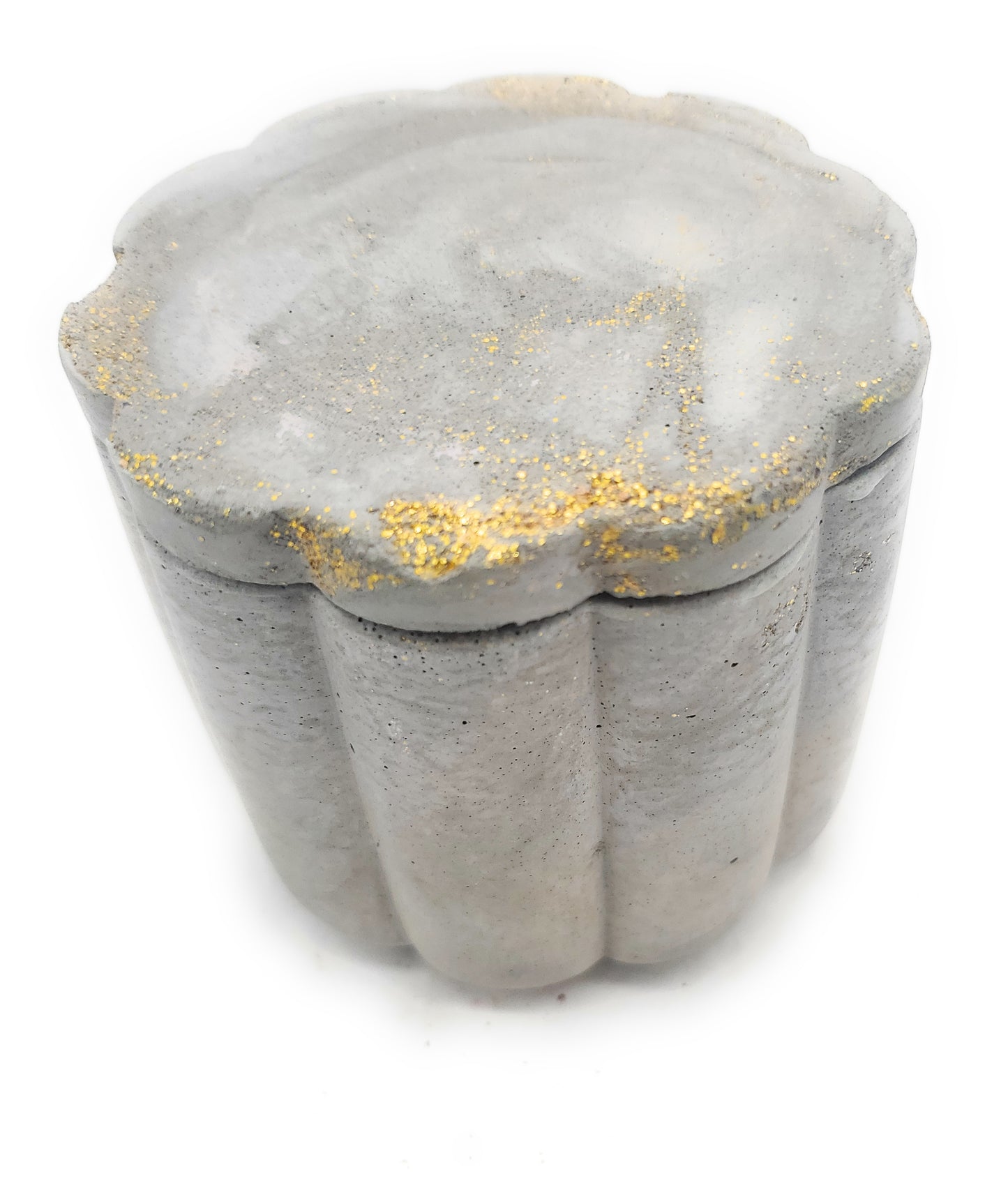 Concrete Vessel with Lid Style 2